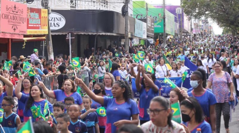 Desfile Cívico de 7 de Setembro será realizado amanhã na Avenida Central de Cidade Ocidental