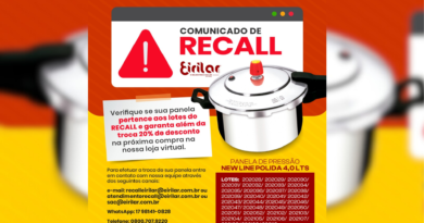 Comunicado de recall