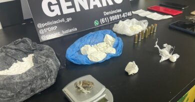 Com a boca na botija: Homem é preso no momento em que vendia drogas, em Cidade Ocidental