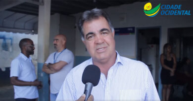 Após constante falta de água em Cidade Ocidental, prefeito Fábio Correa se reúne com gerente da Saneago