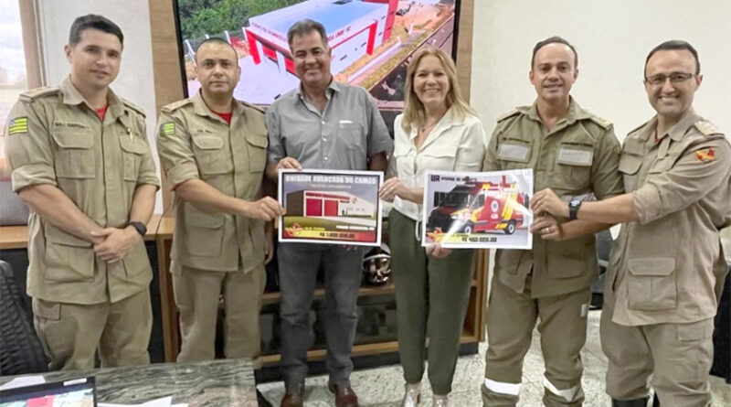 Cidade Ocidental ganhará base do Corpo de Bombeiros Militar do Estado de Goiás