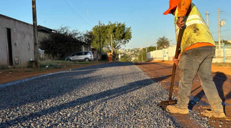 Obras de infraestrutura melhoram a trafegabilidade das ruas e avenidas em Luziânia