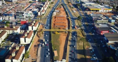 Passarela que liga a Etapa A ao Jardim Oriente será removida para avanço na obra do viaduto