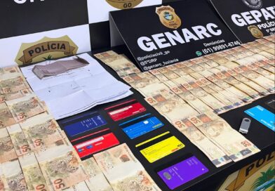 Trio é preso em Luziânia por golpe do falso número que lesou vítima de Mato Grosso em R$ 15 mil