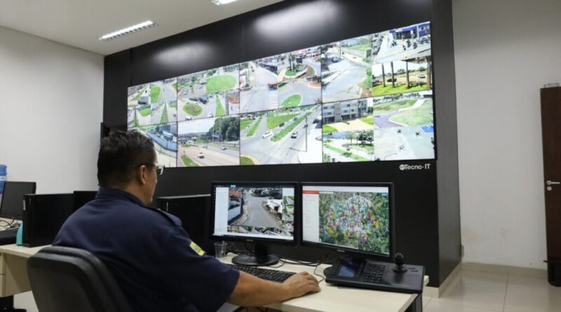 Em Luziânia, Diego Sorgatto anuncia criação da Central de vídeo monitoramento