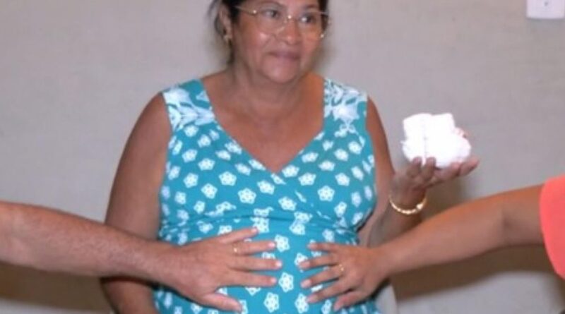 Aos 61 anos mulher engravida para realizar sonho de maternidade da sobrinha em Goiânia