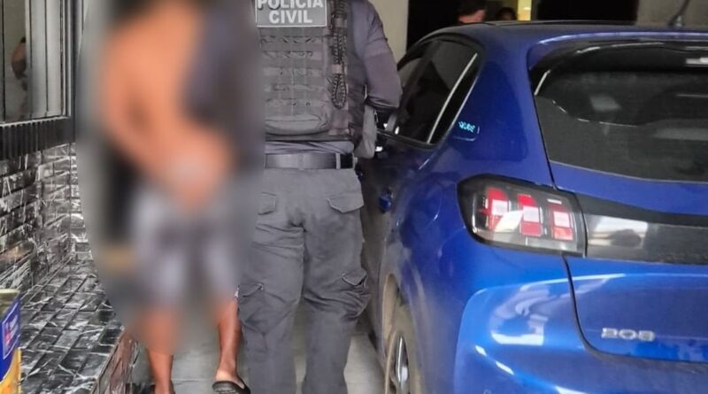 Polícia Civil da Cidade Ocidental prende suspeito de extorsão, agiotagem e outros crimes em operação