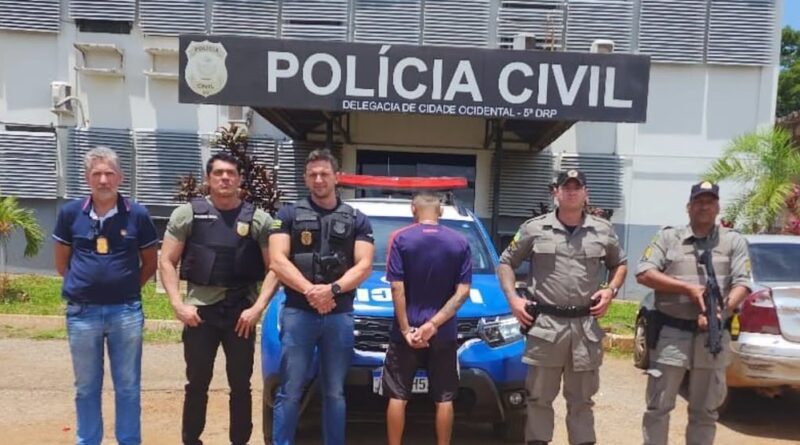 Polícia Civil de Cidade Ocidental prende autor de homicídio no Jardim ABC