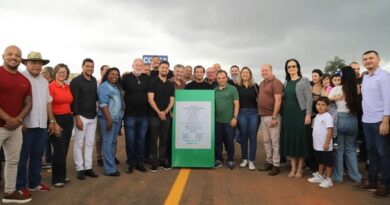 inauguração da ponte costa