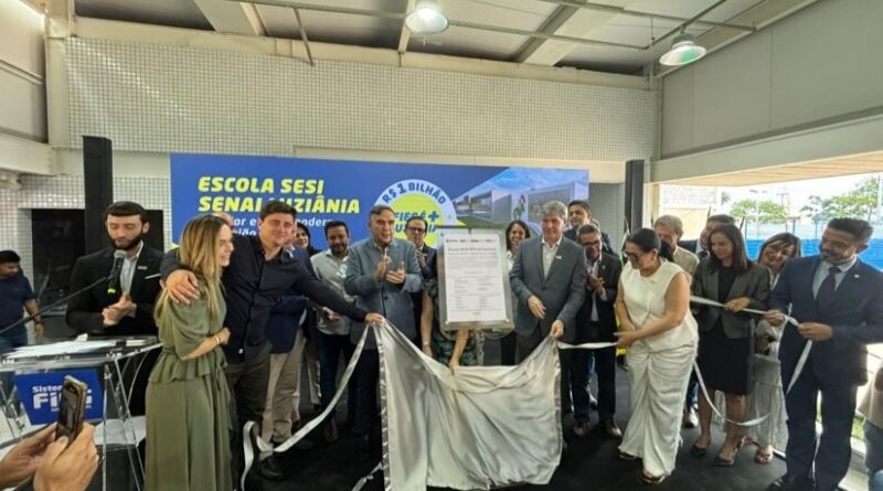 Inauguração da nova escola SESI/SENAI em Luziânia marca avanço na educação e qualificação profissional