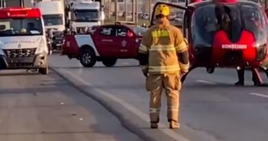 Idosa morre após ser atropelada na BR-040 em Valparaíso de Goiás
