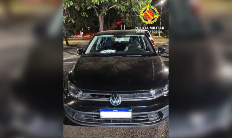 Fuga cinematográfica: adolescentes são detidos com carro roubado no DF