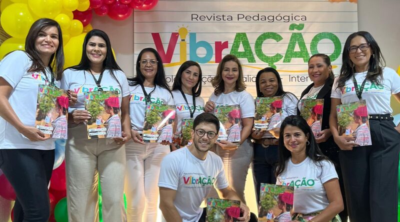 Revista Pedagógica VibrAÇÃO é lançada em Luziânia com homenagem a professores autores