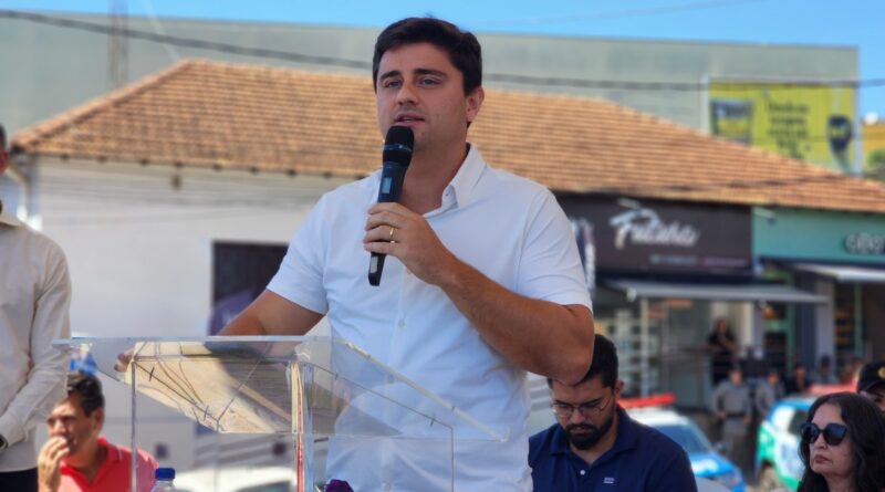 Prefeito Diego Sorgatto anuncia revitalização da Praça Evangelino Meireles, no centro de Luziânia