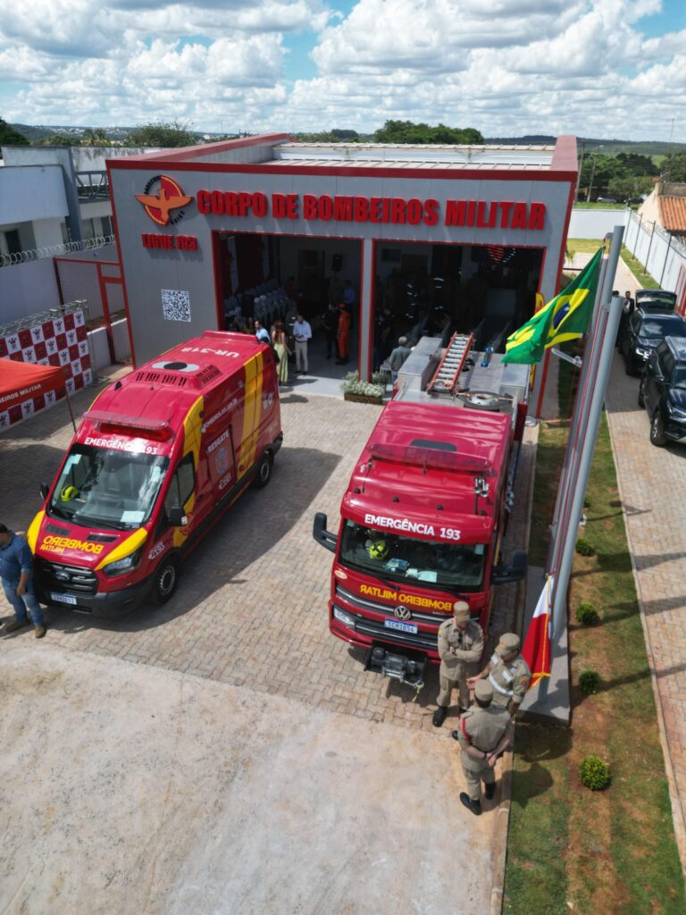  Primeiro Posto Avançado dos Bombeiros no Entorno é inaugurado no Jardim Ingá

