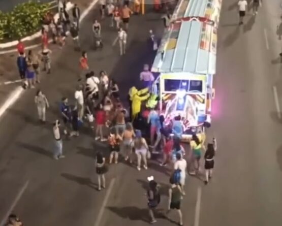 Folião é atropelado durante bloco de carnaval no Plano Piloto