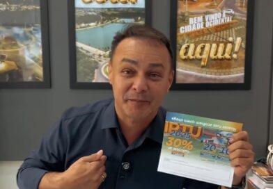 Lulinha sobre importância do pagamento do IPTU: “Esse recurso aqui vai para o asfalto da sua cidade” 