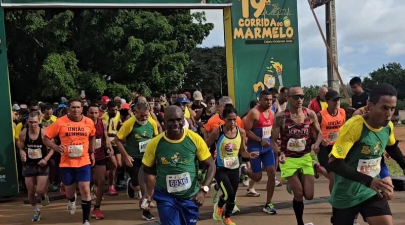 19ª Corrida do Marmelo reúne mais de 2 mil atletas em Cidade Ocidental