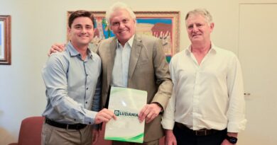 Prefeito Diego Sorgatto articula com Caiado implantação do COTEC em Luziânia