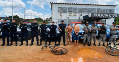 Dupla agride vítima em assalto e é capturada após perseguição em Cidade Ocidental
