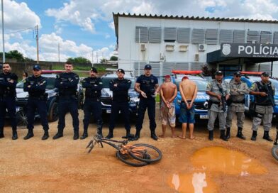 Dupla agride vítima em assalto e é capturada após perseguição em Cidade Ocidental