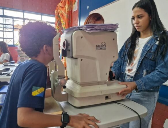 Escola Municipal Militarizada Albino Batista Ferreira recebe programa “Sorria Bem, Enxergue Além” nesta terça-feira (10)