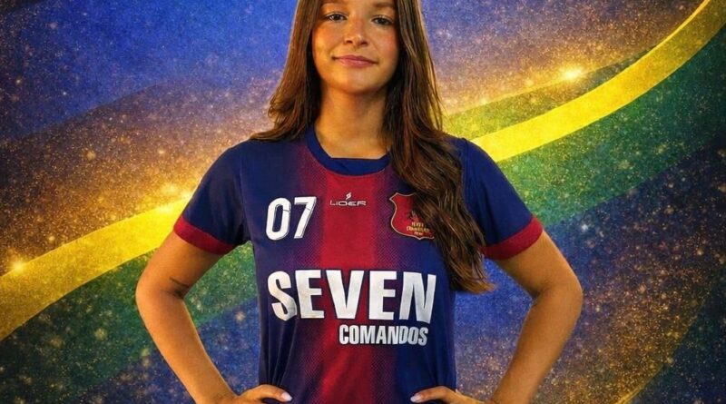 Atleta do Seven Comandos, de Cidade Ocidental, é convocada para Seleção Brasileira de Handebol júnior Atleta do Seven Comandos, de Cidade Ocidental, é convocada para Seleção Brasileira de Handebol júnior