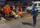 DF-290: Colisão entre motocicleta e pedestre mobiliza Bombeiros e PM na noite de domingo