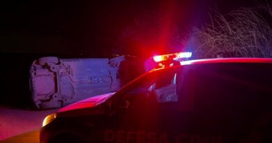 Motorista fica ferido com fratura após acidente na zona rural de Cidade Ocidental