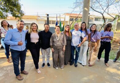 Ministra das Mulheres visita Cidade Ocidental e reforça ações de combate à violência de gênero