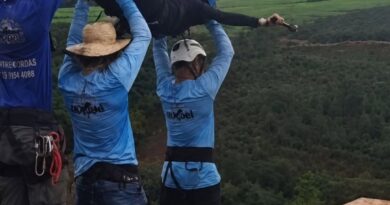 Jovem morre após ser jogada sem cordas durante salto de rope jump Jovem morre após ser jogada sem cordas durante salto de rope jump