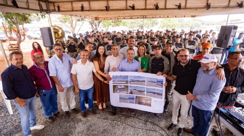 Ordem de serviço é assinada e 19º BPM vai ganhar novo quartel em Novo Gama