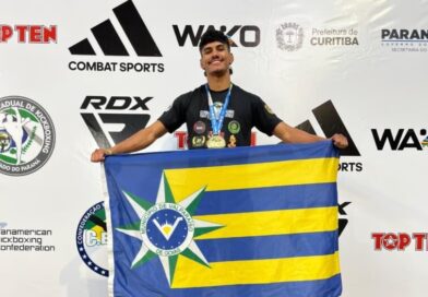 Com oitavo título nacional, atleta de Valparaíso se destaca no kickboxing Com oitavo título nacional, atleta de Valparaíso se destaca no kickboxing