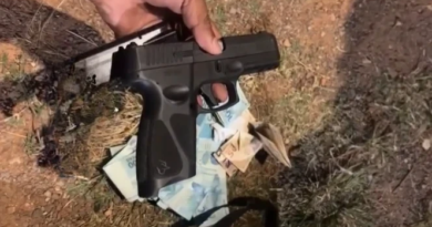 Menina de 11 anos é encontrada com arma e dinheiro no Jardim Ingá