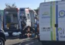 Motoqueiro fica ferido após acidente em cruzamento no centro de Cidade Ocidental