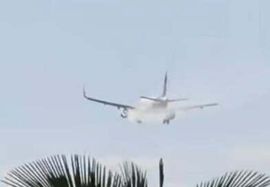 Avião precisa retornar ao Aeroporto de Brasília após colidir com ave e soltar fumaça Avião precisa retornar ao Aeroporto de Brasília após colidir com ave e soltar fumaça