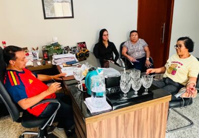 Prefeito Lulinha Viana se reúne com moradores do Recreio Mossoró após protesto por falta de asfalto Prefeito Lulinha Viana se reúne com moradores do Recreio Mossoró após protesto por falta de asfalto
