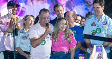Festa de lançamento de candidatura de Joscilene do Mangão reúne lideranças políticas em Novo Gama