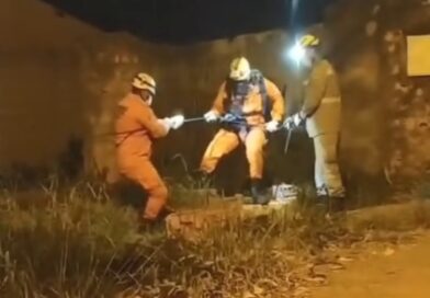 Corpo de homem é encontrado dentro de cisterna em Novo Gama Corpo de homem é encontrado dentro de cisterna em Novo Gama