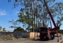 Trecho da GO-521 em frente ao cemitério de Cidade Ocidental é interditado nesta quinta (24) Trecho da GO-521 em frente ao cemitério de Cidade Ocidental é interditado nesta quinta (24)