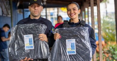 GCM de Novo Gama recebe novos coletes balísticos para reforçar segurança dos agentes