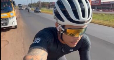 Ciclista de Valparaíso de Goiás inicia desafio de 6 mil km de bicicleta até Ushuaia, na Argentina
