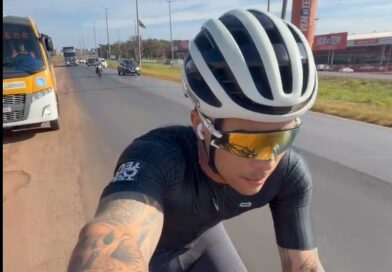 Ciclista de Valparaíso de Goiás inicia desafio de 6 mil km de bicicleta até Ushuaia, na Argentina