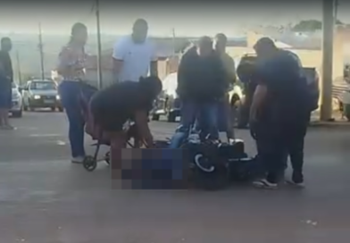 Criança é atropelada por motocicleta no Parque Nova Friburgo B, em Cidade Ocidental