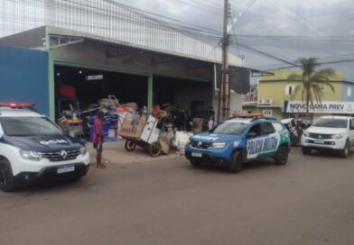 Fiscalização em recicladoras termina com duas prisões e apreensão de peças furtadas em Novo Gama