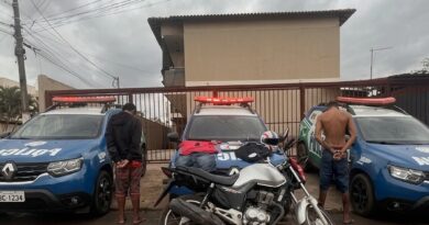 PM prende dois suspeitos de série de assaltos contra trabalhadores em Valparaíso de Goiás PM prende dois suspeitos de série de assaltos contra trabalhadores em Valparaíso de Goiás