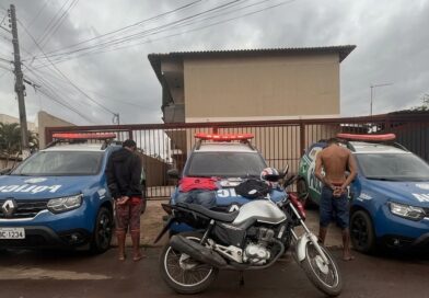 PM prende dois suspeitos de série de assaltos contra trabalhadores em Valparaíso de Goiás PM prende dois suspeitos de série de assaltos contra trabalhadores em Valparaíso de Goiás