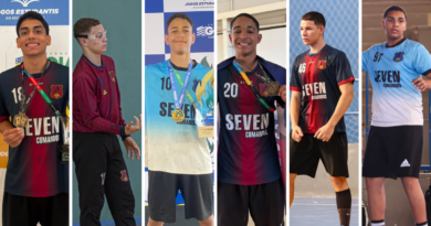 Seis atletas do Seven Comandos são convocados para a Seleção Goiana de Handebol Seis atletas do Seven Comandos são convocados para a Seleção Goiana de Handebol