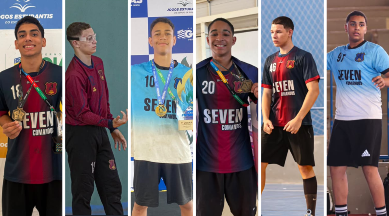 Seis atletas do Seven Comandos são convocados para a Seleção Goiana de Handebol Seis atletas do Seven Comandos são convocados para a Seleção Goiana de Handebol