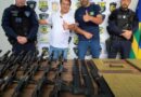 Guarda Civil Municipal de Cidade Ocidental recebe armamentos para reforçar patrulhamento Guarda Civil Municipal de Cidade Ocidental recebe armamentos para reforçar patrulhamento